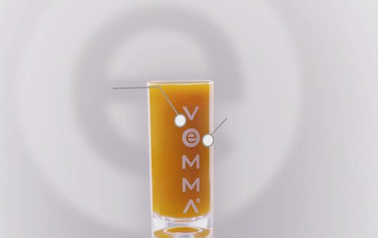 Vemma nutritional energy drink TVC Table Top product Cinematography Commercial designed by Creative Director Christopher Bigbie of Dallas, Texas